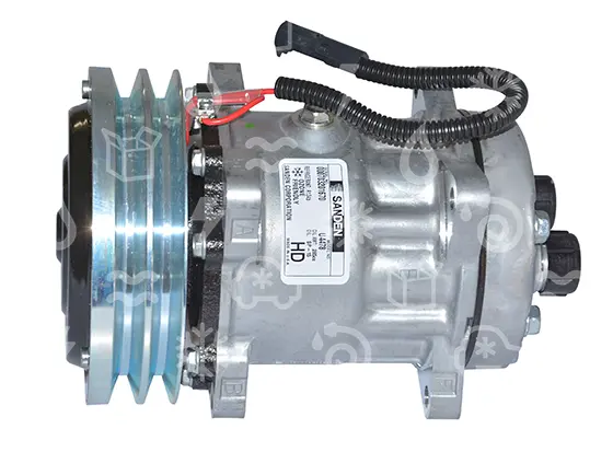 kompresor SANDEN SD7H15SHD model 4609, řemenice 152 mm - 2GA